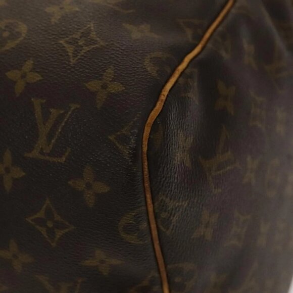 LOUIS VUITTON Monogram Keepall 55 Boston Bag M41424 LV Auth 140260 - Picture 4 of 16